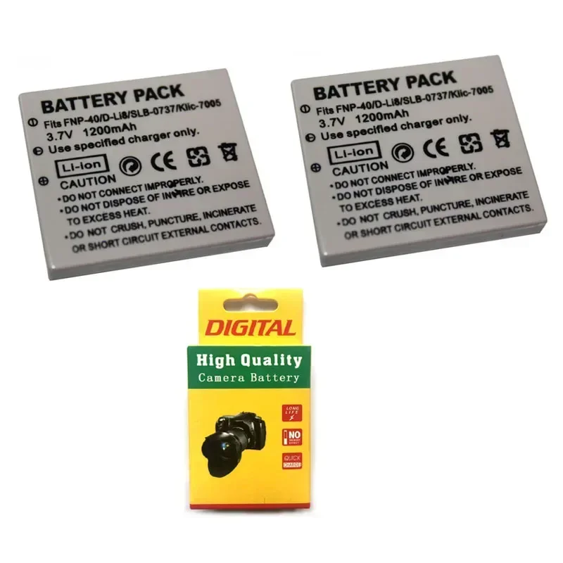 Аккумулятор для камеры FNP-40 1200 мАч
