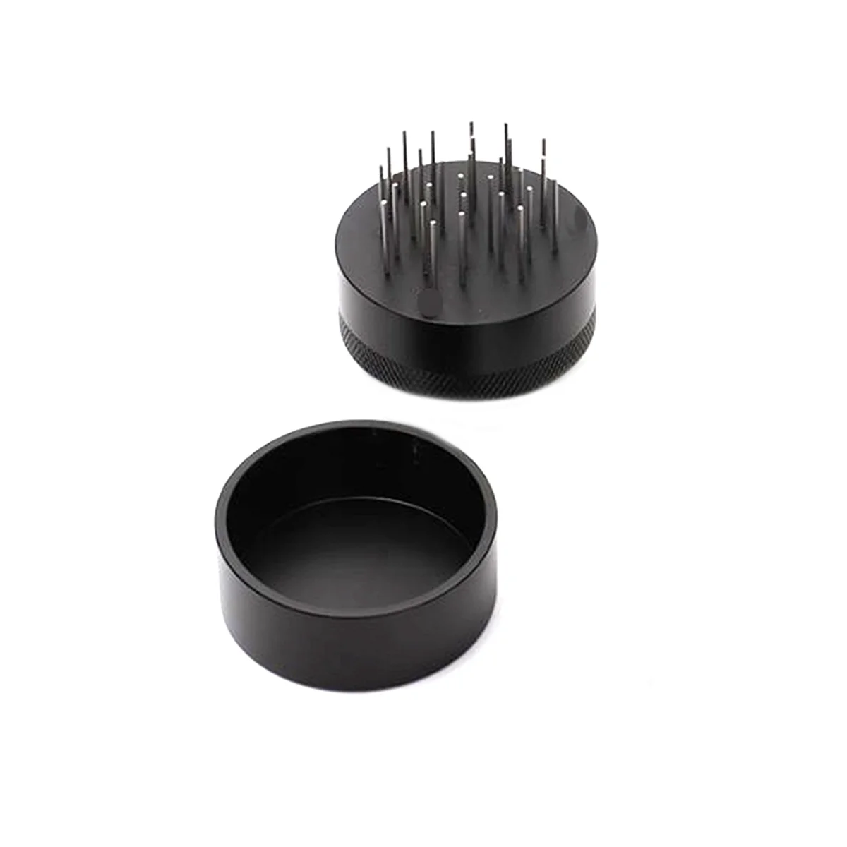 

Coffee Cloth Powder Needle Pine Powder Device Pine Powder Needle Black Stainless Steel Coffee Powder Device