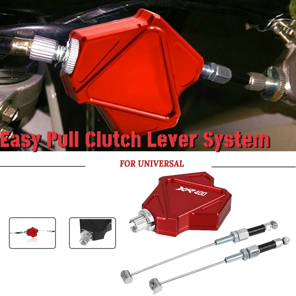 

Мотоциклетные аксессуары для Honda XR400 MOTARD 1996-2008, CNC, Мотокросс, внедорожник, питбайк, тормозной рычаг сцепления, легкая кабельная система