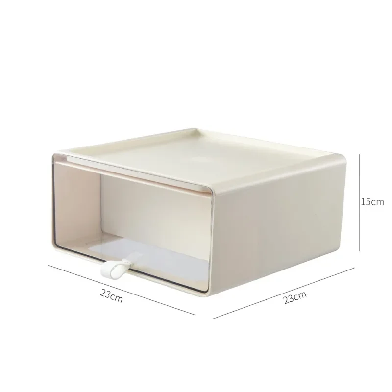 Бытовая глухая коробка для хранения стеллаж выставки товаров пылезащитная