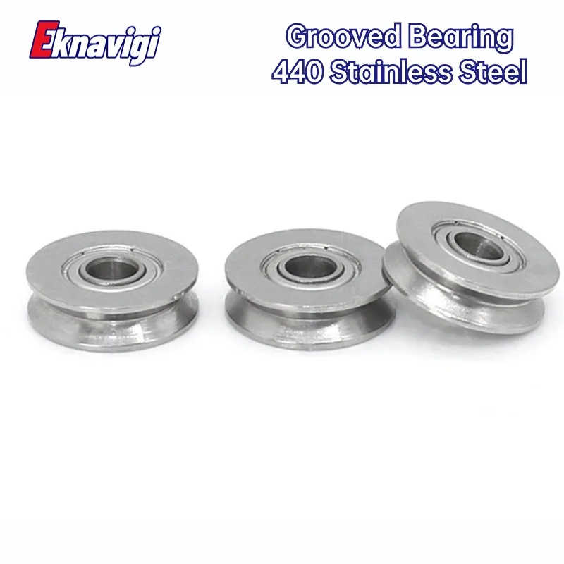 Подшипник из нержавеющей стали S605 606 607 SUS 440 с пазом в внешнем кольце 608 609 U