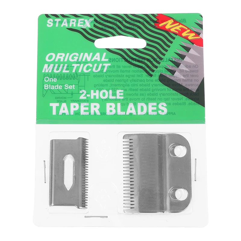 

Professional Replacement Clipper Blades Precision 2 Holes Adjustable Hair Clipper Parts Blade Barber Accessories Hairdresser