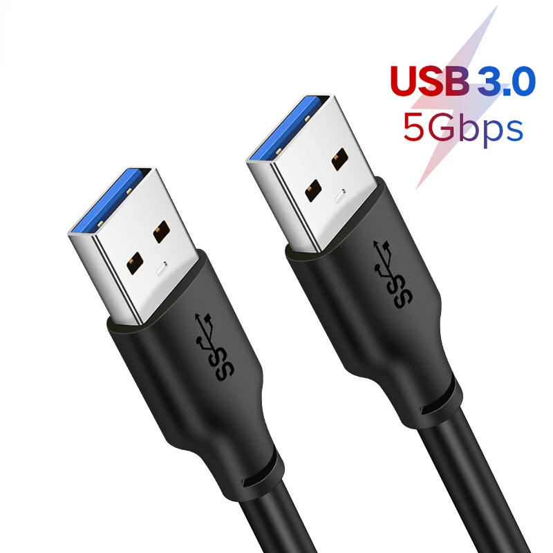 

USB to USB A Male Cable 5Gbps USB A Male USB 3.0 Extender for Radiator HardDisk USB 2.0Cable C266