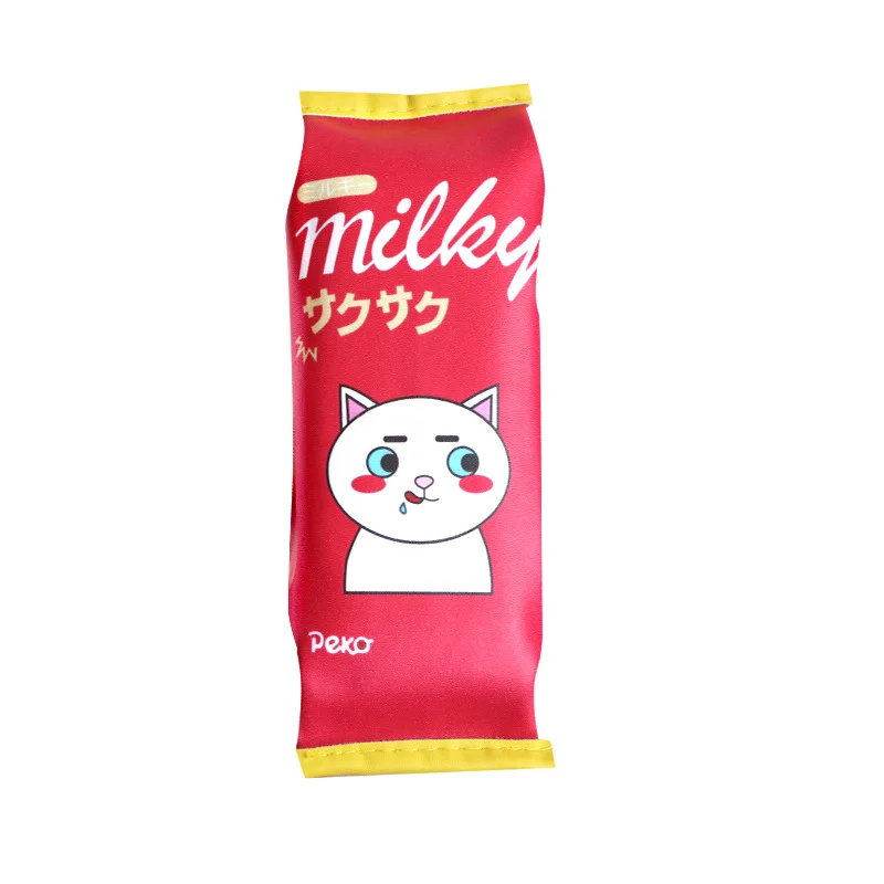 

Snack Pencil Case for Girls School Supplies Item Cute Stationery Accessories Cartuchera Escolar Kawaii Trousse Scolaire Students