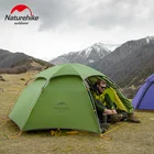 Туристическая палатка Naturehike, Ультралегкая двухместная, T-образная, облако пик, 2 тента для отдыха на открытом воздухе