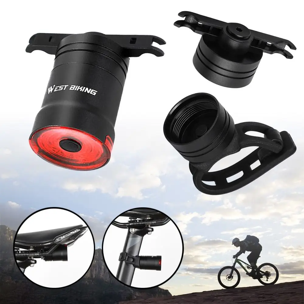 

Новый велосипедный фонарь IPX6, Аксессуары для велосипеда, задний фонарь для велосипеда, задний фонарь с датчиком освещенности, светодиодная лампа для зарядки, умный автоматический тормоз