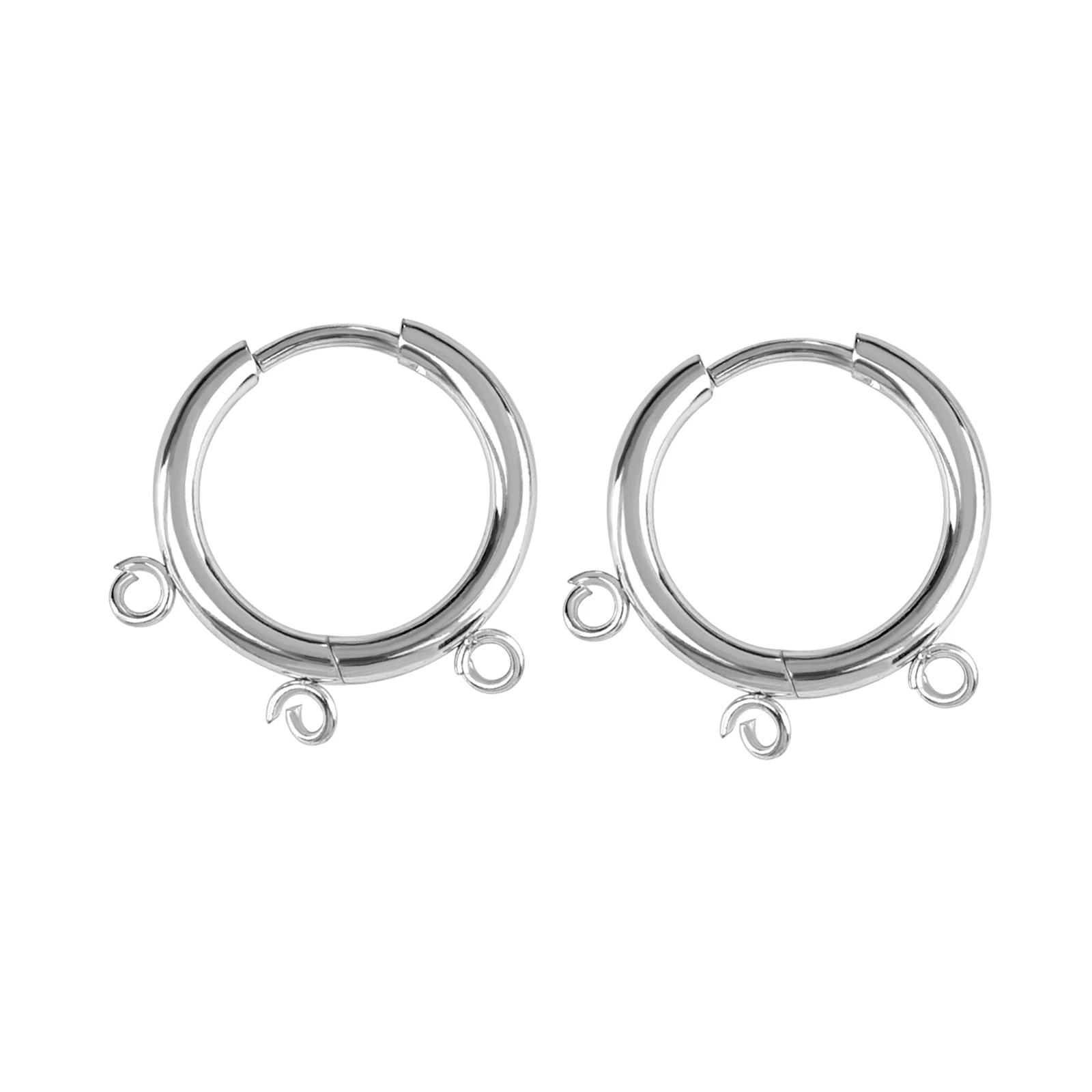 Застежка-крючок для сережек из нержавеющей стали 10 шт./партия