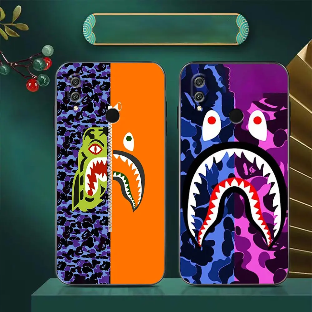 Case For HUAWEI Honor 9X 9 8 8X Max 80 70 60 50 30 20 10 10I NOTE 10 Lite Pro Case Funda Coque Shell Capa Ritch A-Bath-B-BAPE