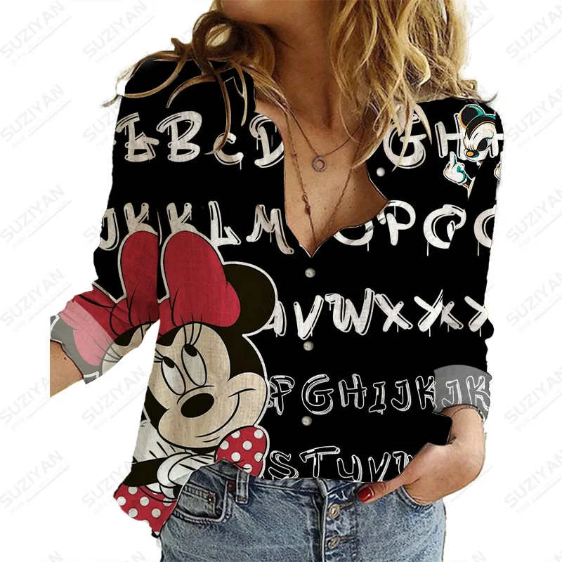 

Casual Work Wear Blouses Long-Sleeved Blous Temperament Casual Top Loose Female Shirt Tops Women'S Fashion Fashion New