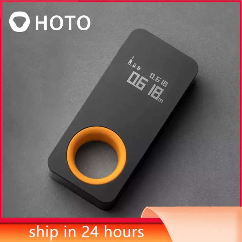 

Лазерный дальномер HOTO, умная рулетка с OLED дисплеем на 30 м, работает с приложением Mijia