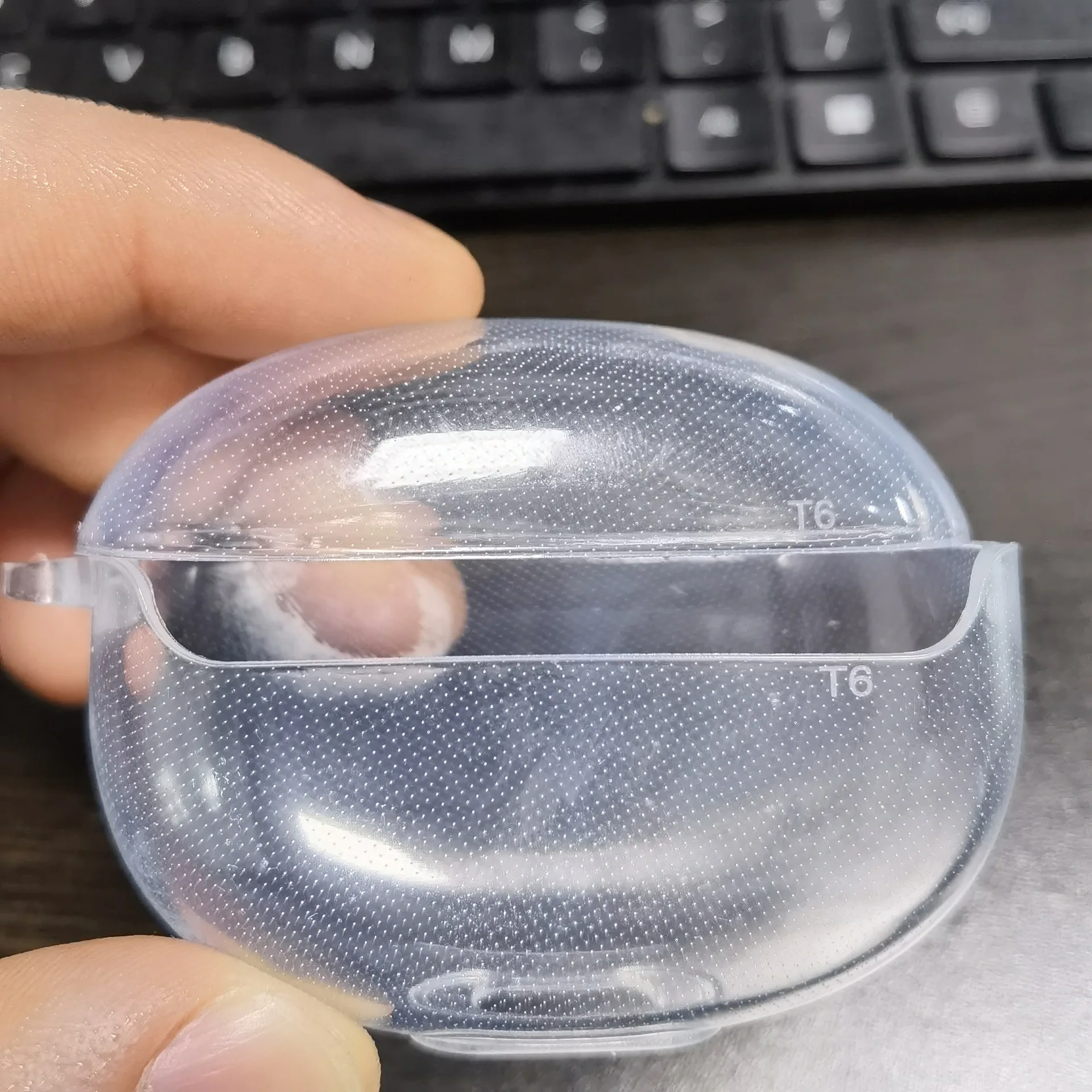 Прозрачный чехол для QCY Ailypods Case T20T17T18, силиконовый прозрачный чехол для наушников QCY Ailypods, чехол fundas (art.: 3920d15dbdf7d) - 3920d15dbdf7d