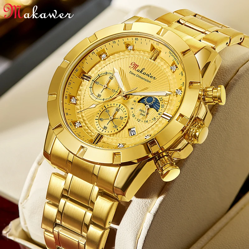 

2022 MK 1905 Men's Watches Top Brand Luxury Wristwatches Fashion Casual Chronograph Military Quartz Watches For Men Relogio