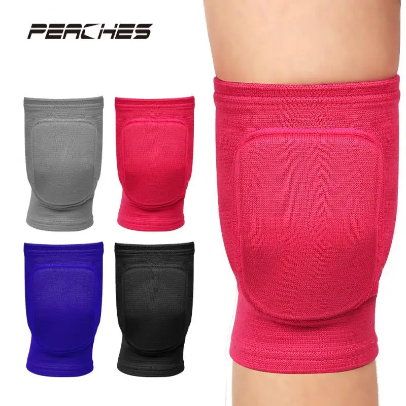 

2 шт. Спортивные Компрессионные наколенники, эластичная защита для колена, утолщенный губчатый наколенник, поддержка для танцев, тренировок