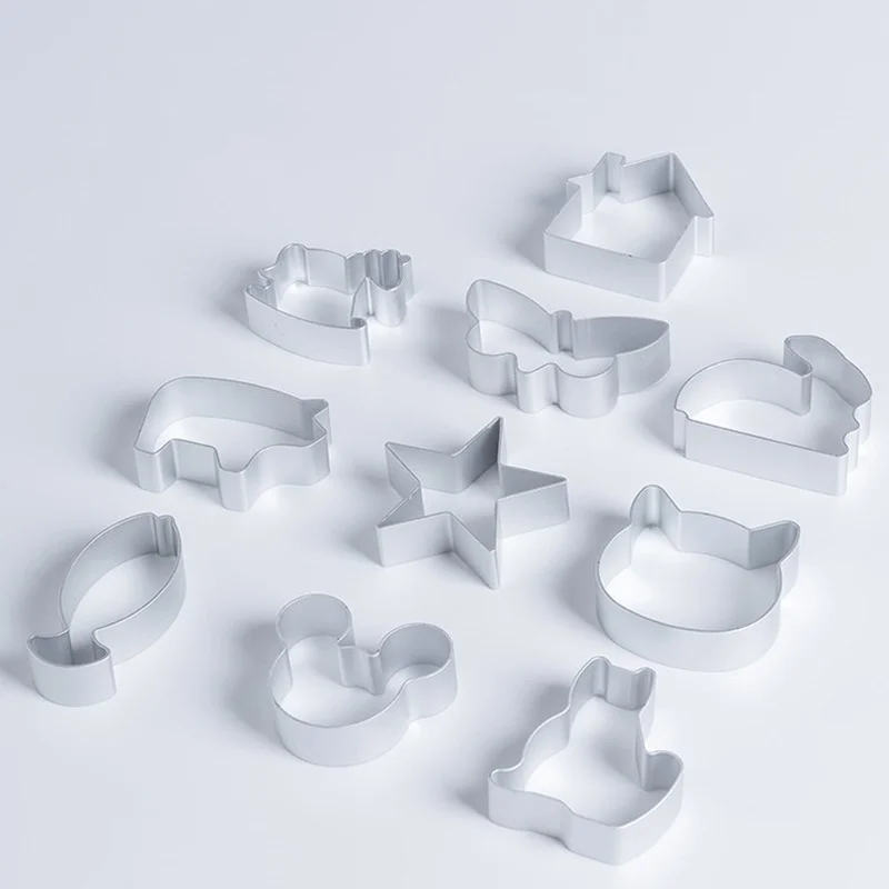 Мультяшные аксессуары для Гончарной Глины форма печати высечка алюминиевая