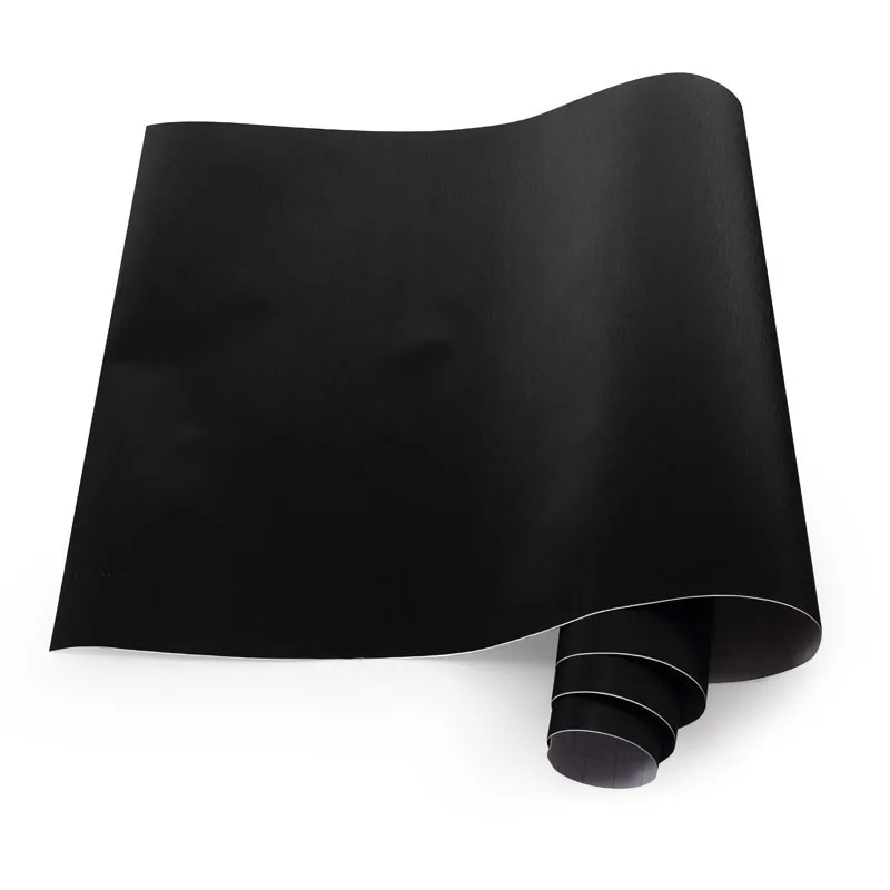 

50 см черный металлик матовый алюминий винил Металл виниловая пленка для отделки автомобиля Наклейка Стайлинг Авто Фольга декоративный автомобильный стикер Упаковка