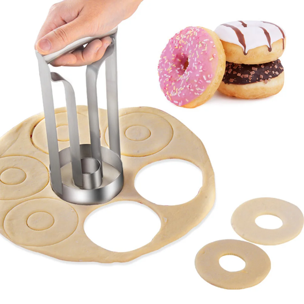 Donut Cutters Pineapple Peeler for Baking Donut Mould Maker Cake Mold Biscuit Cutter Kitchen Tool