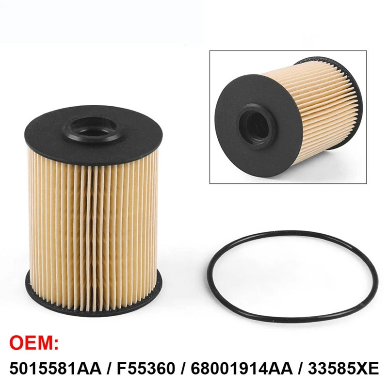 

Картридж для сепаратора воды, турбодизельный топливный фильтр для 2000-2010 Dodge Ram 2500 3500 5.9L 5015581AD