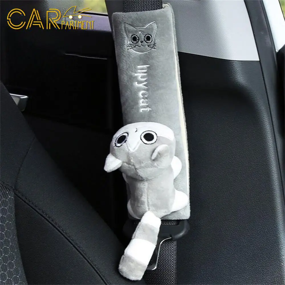 

Creativity Car Seatbelt Cover For Children/ Kids Toy Animal Ornaments Creative Seat Belt Shoulder Pads Universal Cute Cartoon