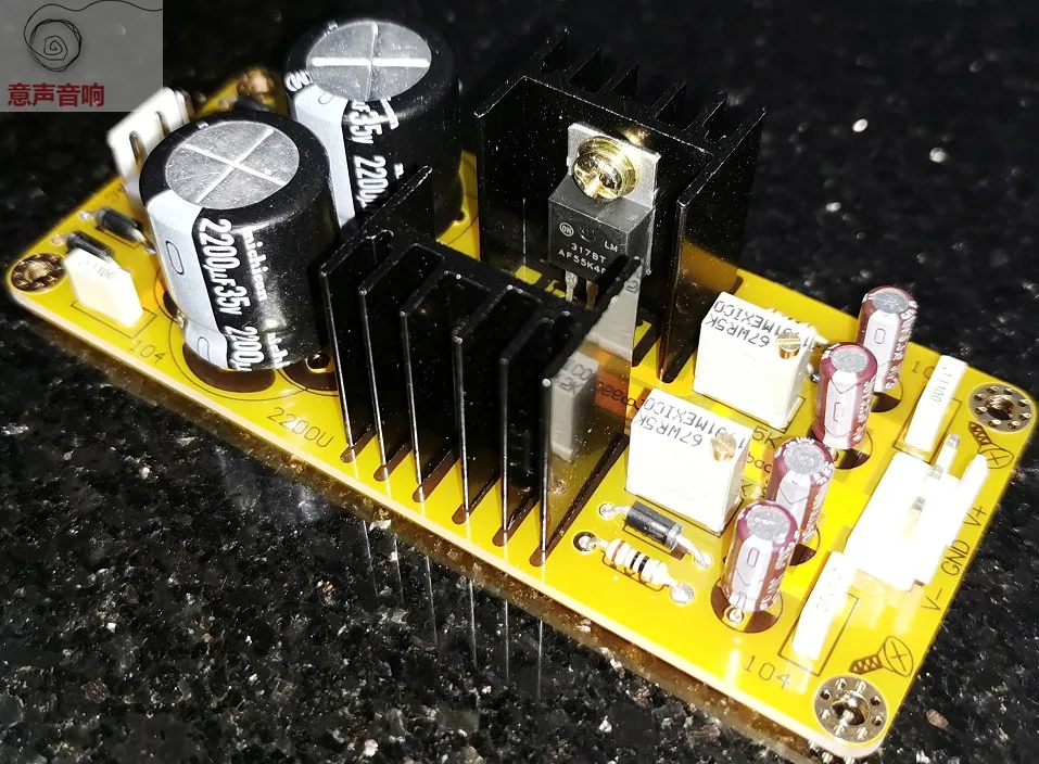 

Собранные платы LM317/LM337, регулируемый регулятор питания, линейная мощность