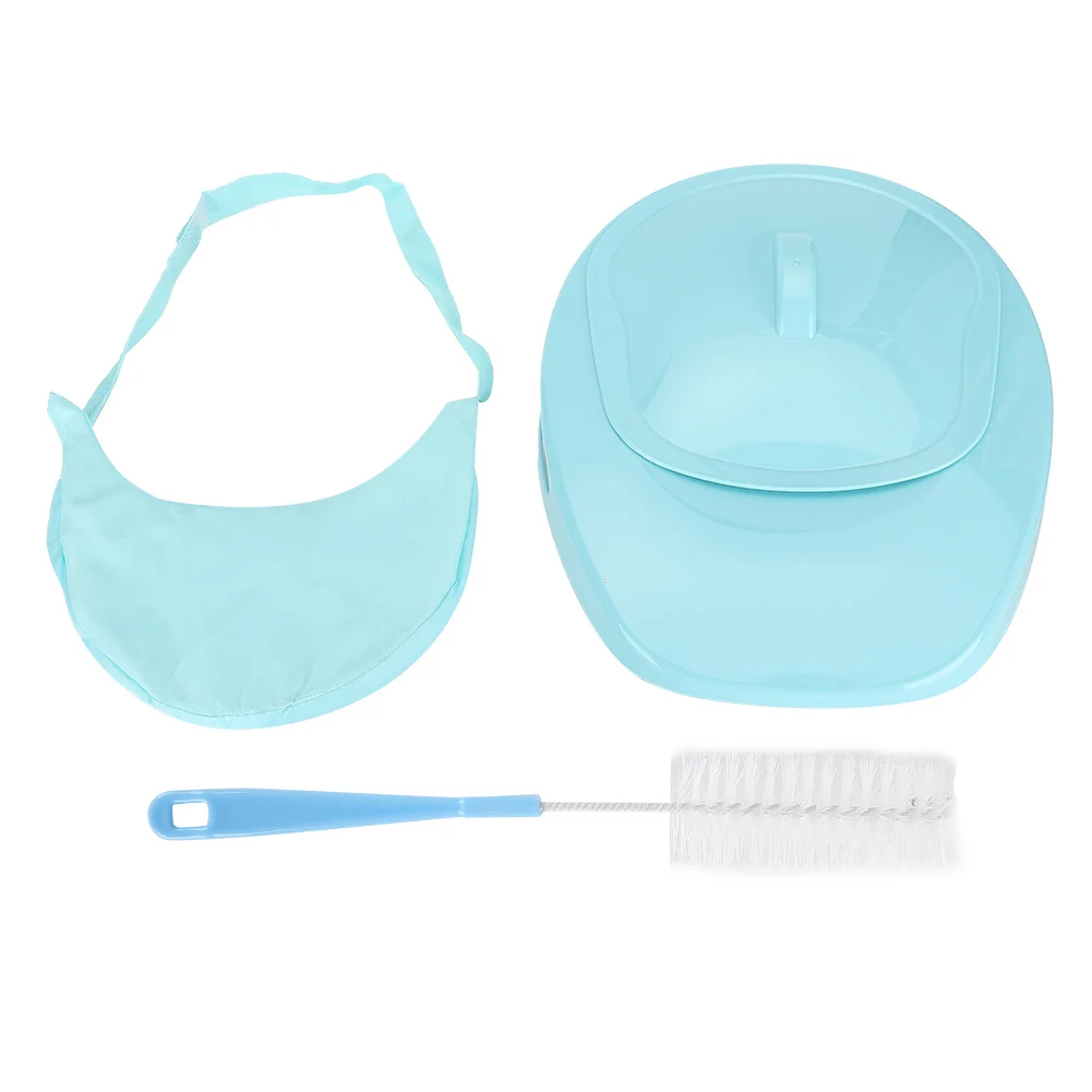 Портативная Домашняя кровать-туалет с покрытием для беременных и пожилых людей -