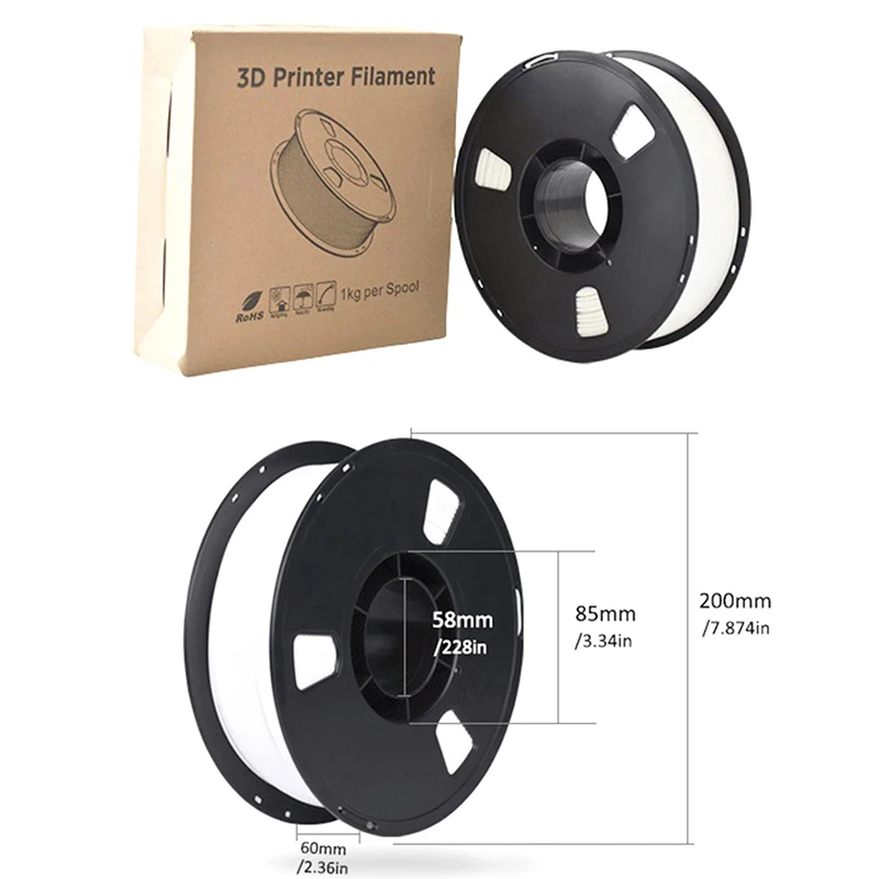 Нить для 3D-принтера PLA 1 75 мм матовая катушка хорошо адгезивный материал s Matte
