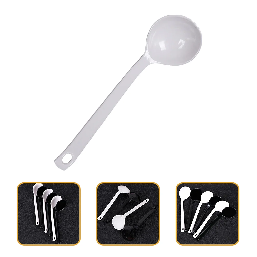 

5Pcs Turtle Shell Scoop Soup Spoon Hot Pot Spoon Restaurant Tableware Indoor Spoons