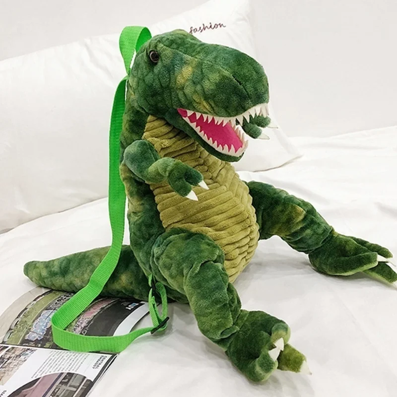 

Creative 3D Dinosaur Children Backpacks Animal Cartoon Kids Travel School Bag for Boys Girls