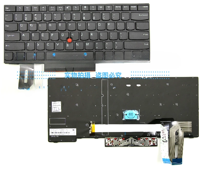 Для ноутбука Thinkpad Lenovo L390 YOGA L490 встроенная клавиатура без черной подсветки