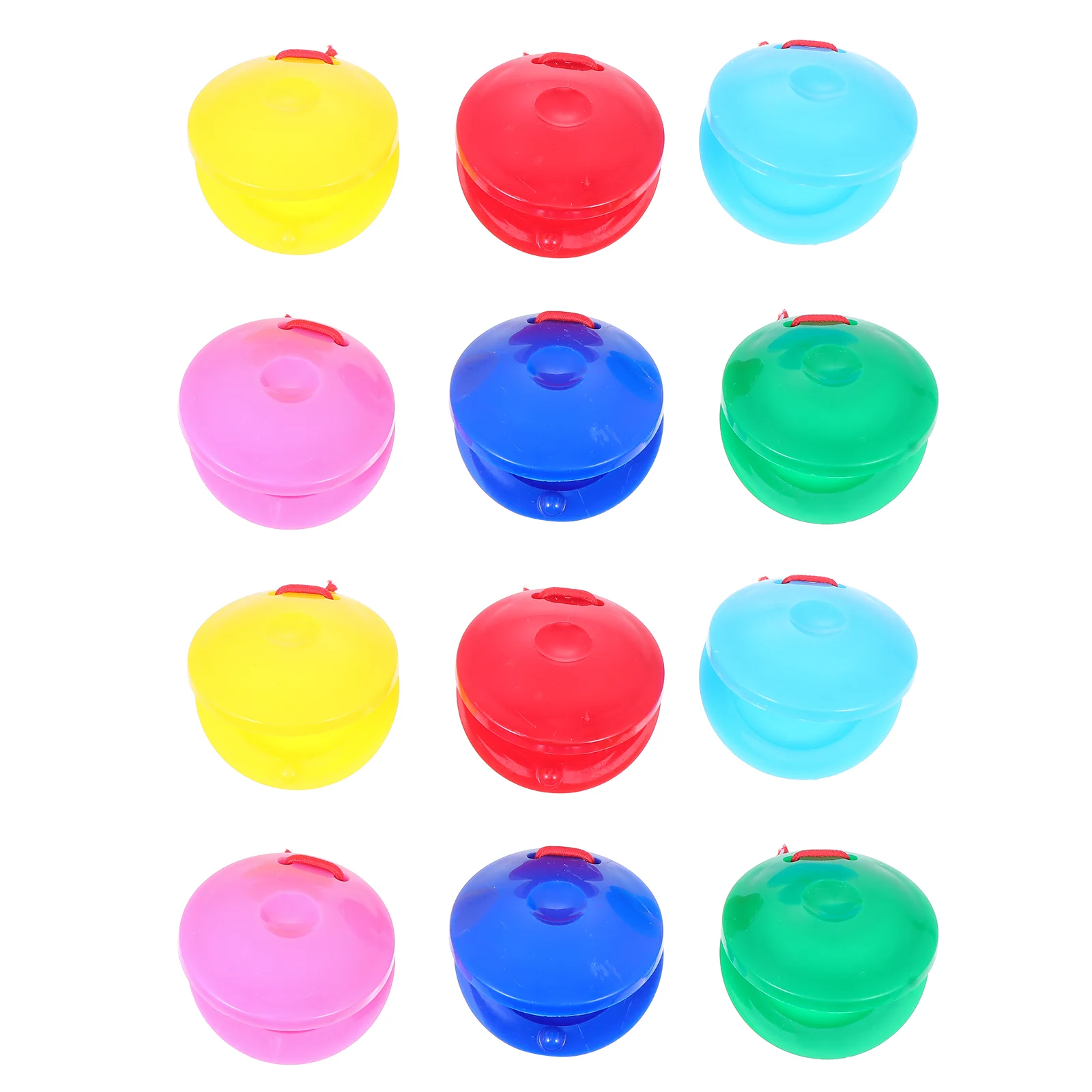 

24Pcs Children Early Education Toys Percussion Instruments Castanets (Assorted Color)