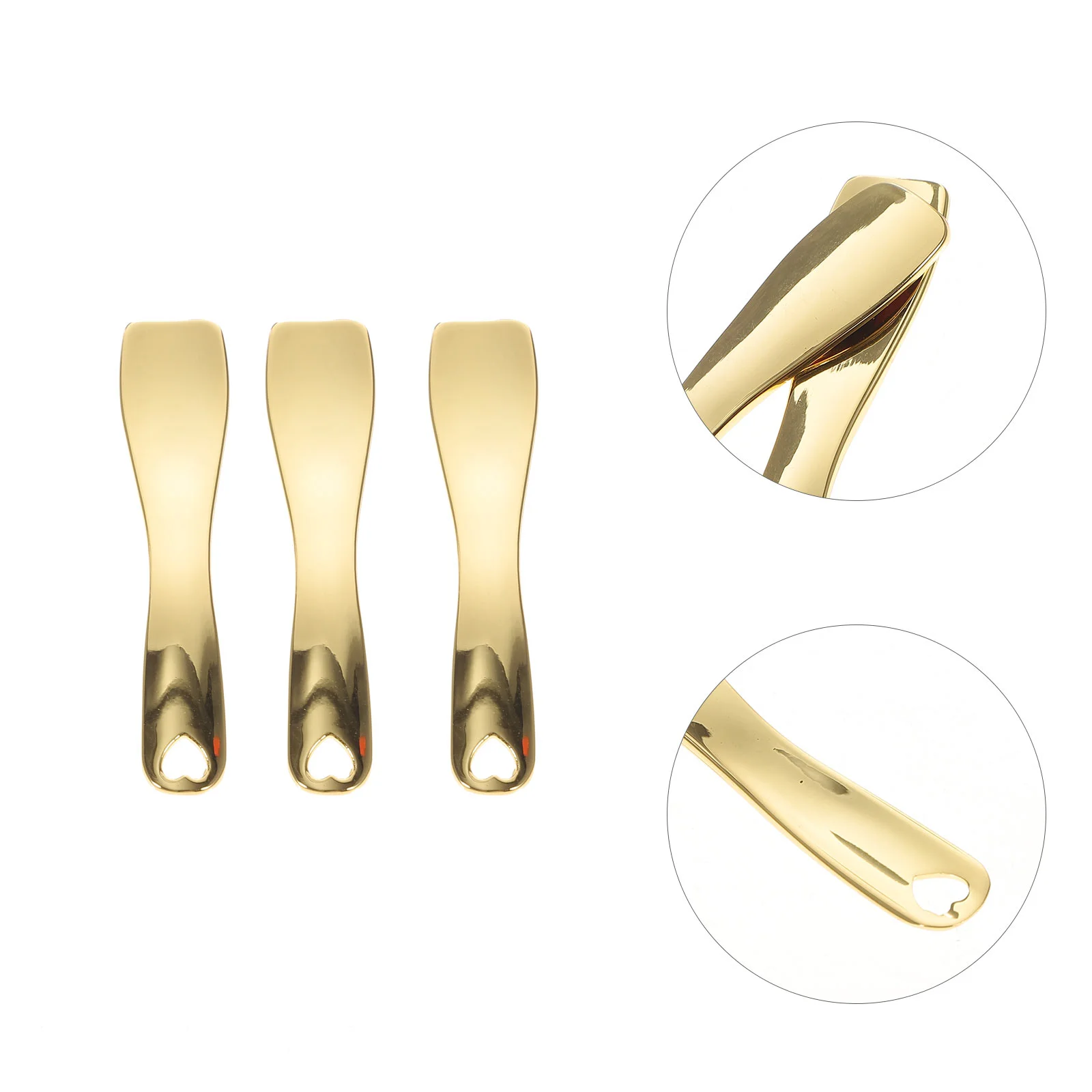 

Makeup Spatula Spoon Cream Eye Facial Metal Mini Spoons Scoop Tool Scoops Beauty Face Spatulas Skincare Mixing Applicator Wand