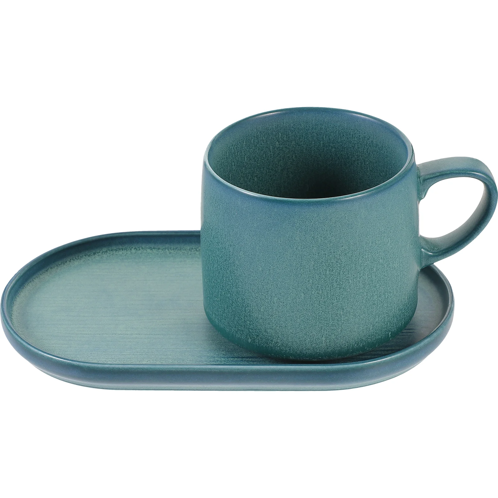 

Cutlery Water Drinking Mug Coffee Mugs Ceramics Home Desktop Cup With Saucer Cartoon