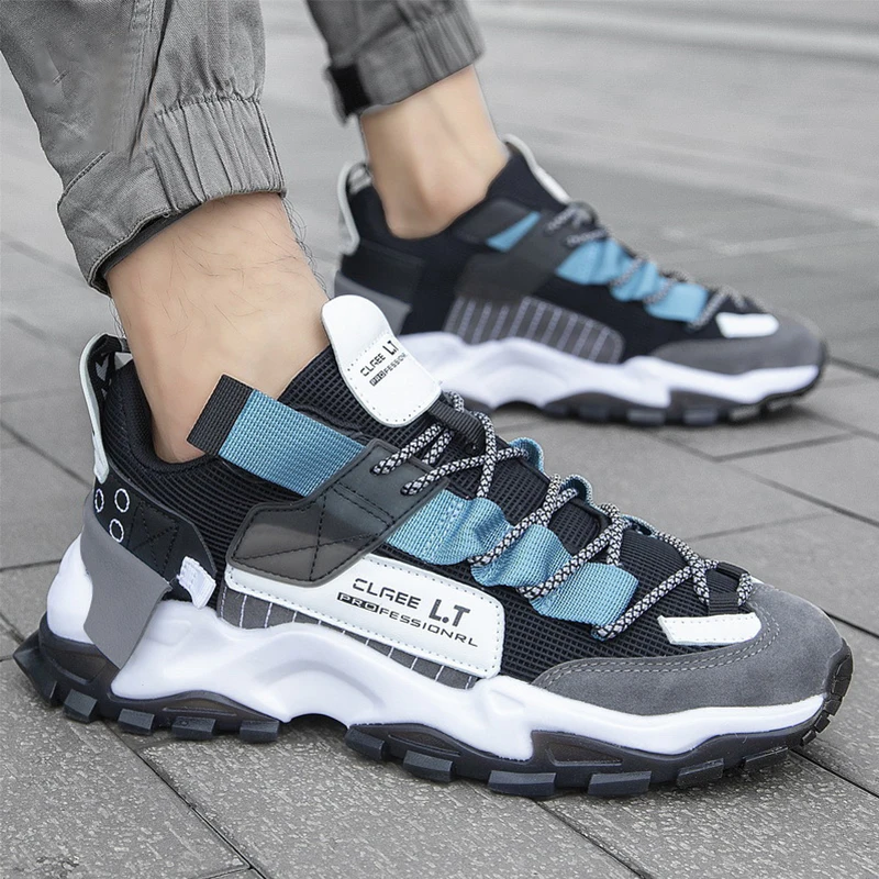 Fashion Sport Cushioning Breathable Mesh Casual Shoes Tenis Masculino Zapatillas Hombre 2022 Summer
