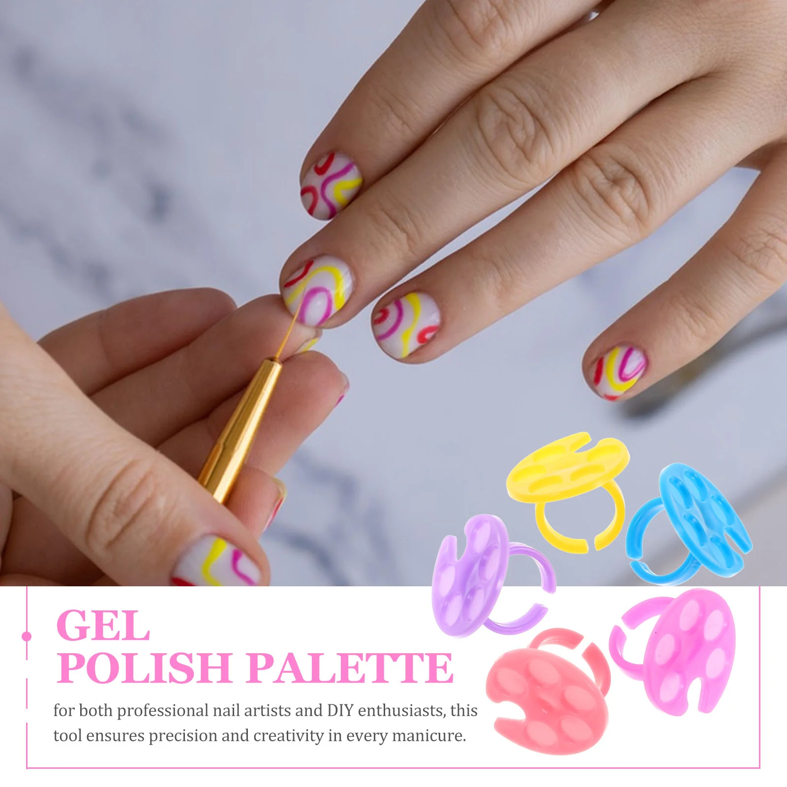 20 шт. маникюрные инструменты палитры цветов для ногтей гель-лак смешивания
