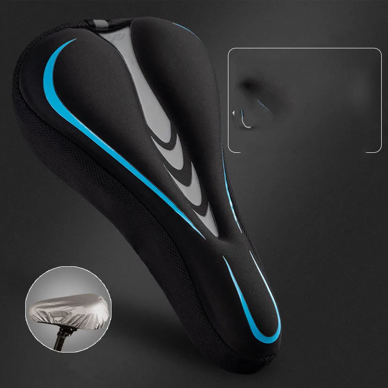 

Men Mountain-bike Saddle Road Journey Child Croup Shock Absorber Comfort Mtb Saddle Leather Spring Selle Italia Bike Acessories