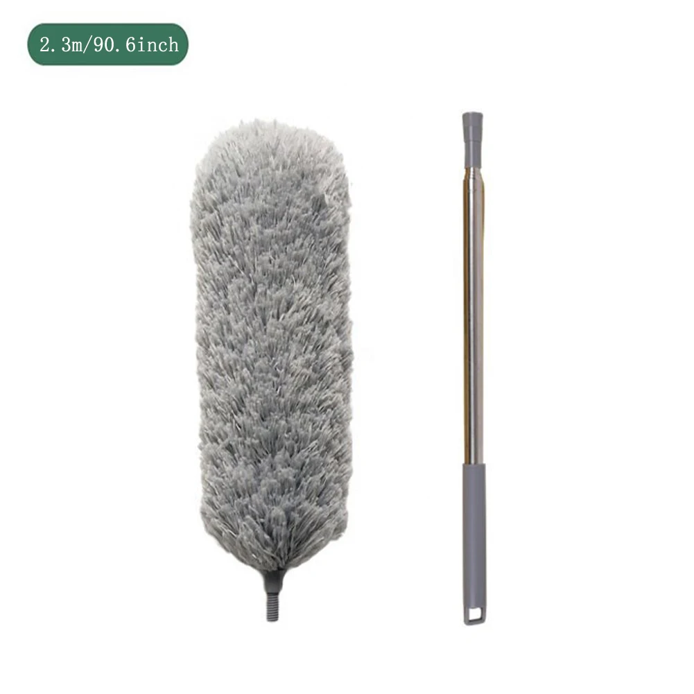 

Удлинитель для пыли из микрофибры с защитой от царапин, инструменты, щетка для потолочного вентилятора, переносная Сгибаемая головка для чи...