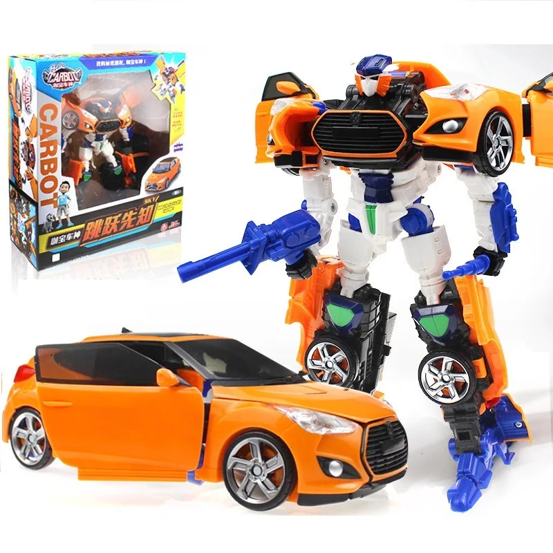Коллекция деформированный автомобиль робот-трансформер Hello Carbot спасательная