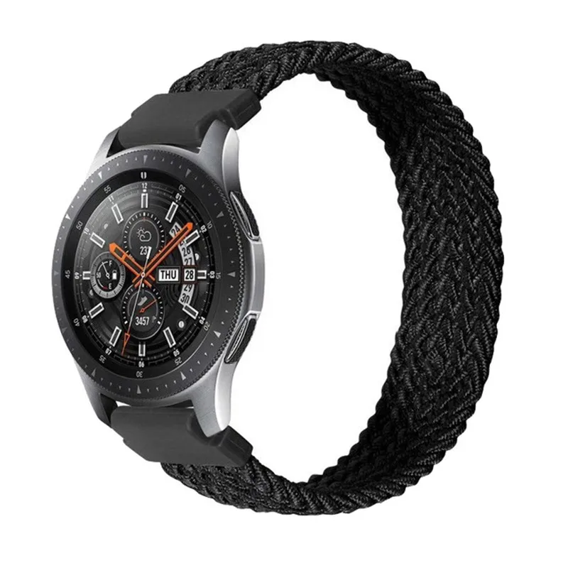 

Braided Solo Loop for Polar Grit X Smart Watch Band Bracelet for POLARGRITX Replacement 20mm 22mm Elastic Watchband Accessories