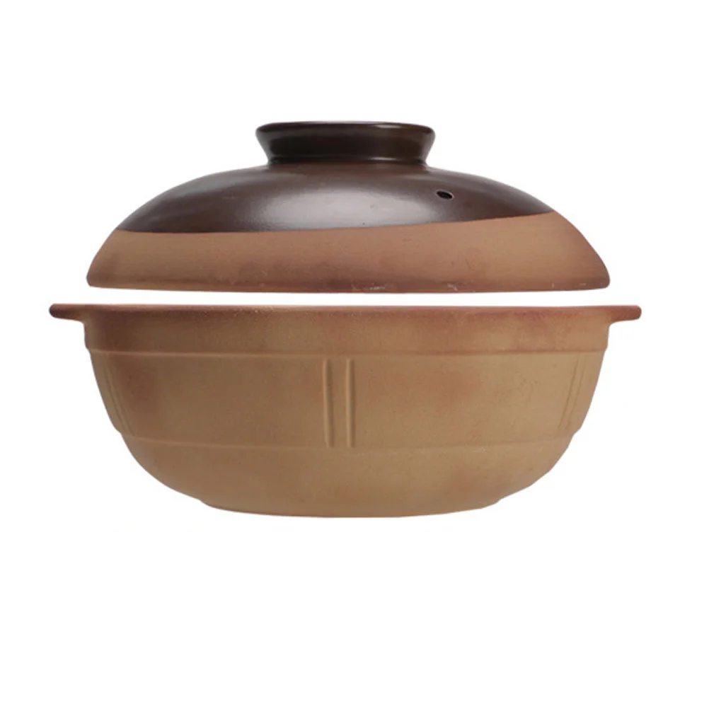 

Ceramic Stew Pot Earthenware Clay Ceramic Pasta Pot Braising Pan Lid Ceramic Casserole Shabu Shabu Ceramic Bean Pot