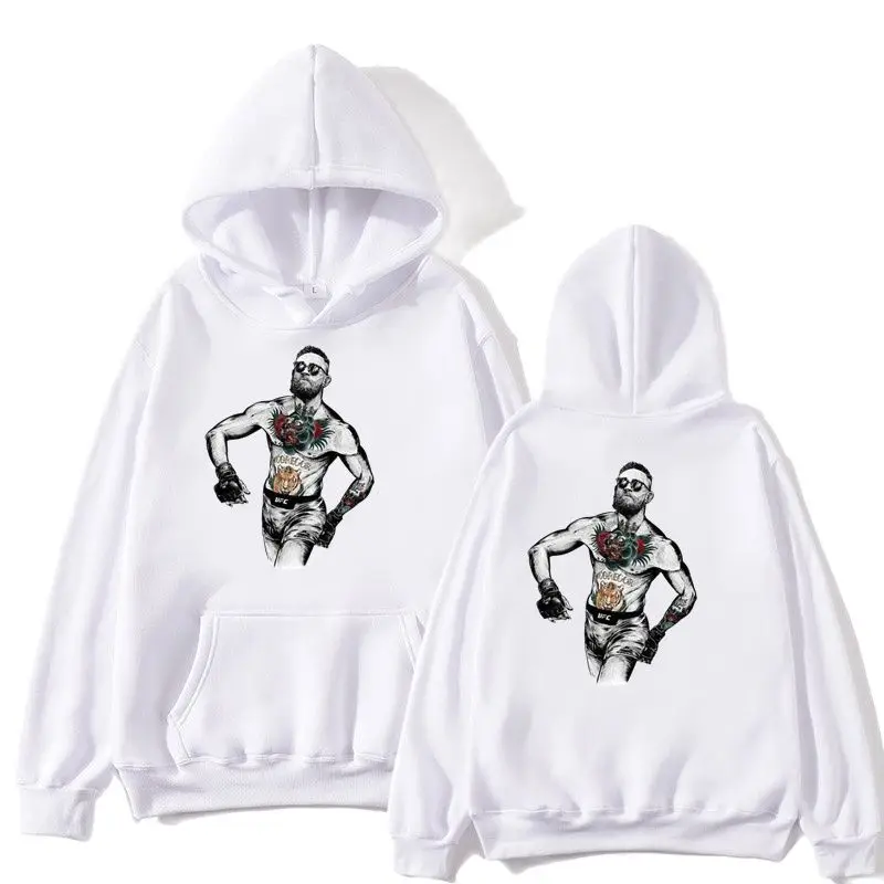 

Spring Autumn New Men Women Cotton Hoodies Couple Boxer Connor Sweatshirt