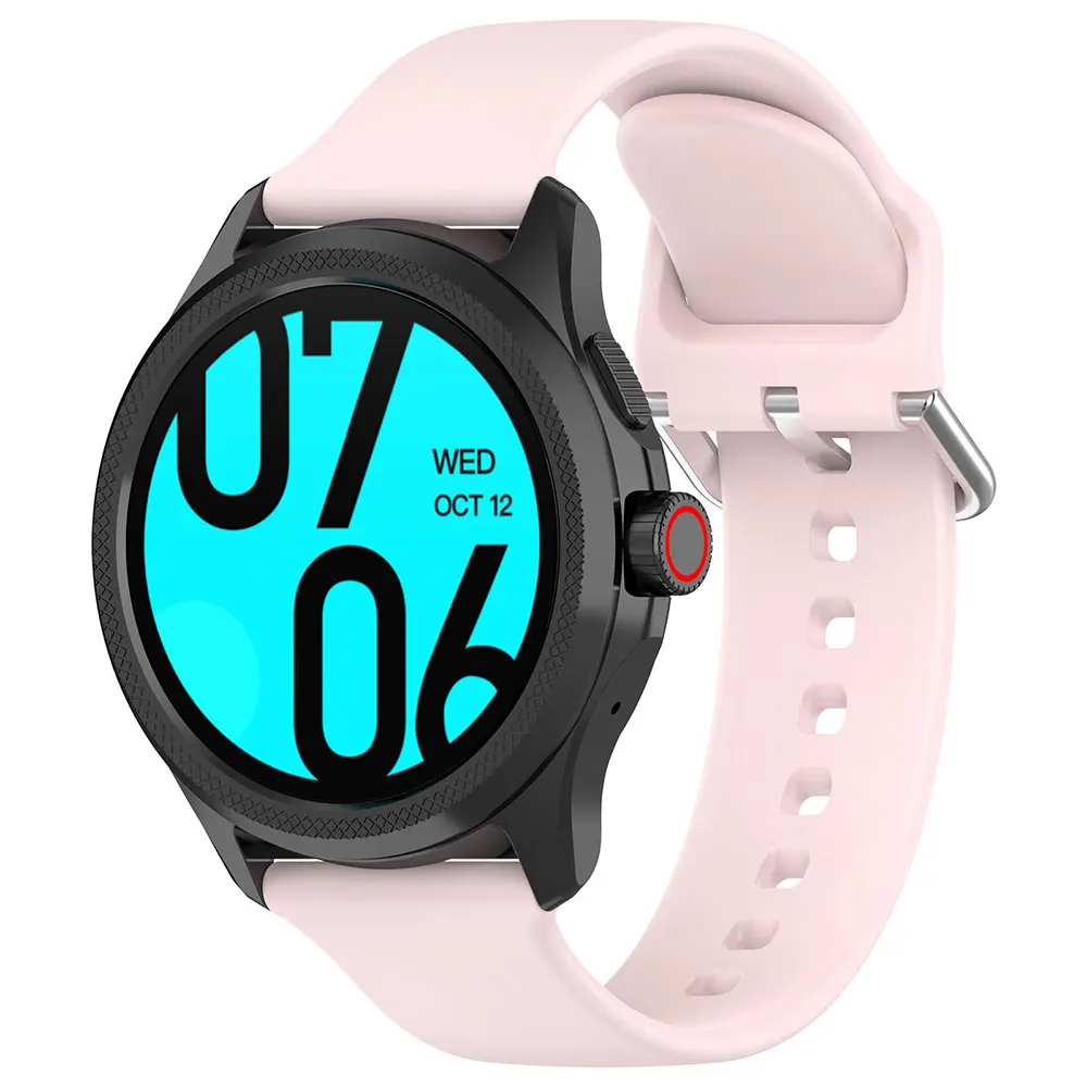 Фото Силиконовый ремешок для часов TicWatch Pro 5 Enduro 24 мм, спортивный сменный браслет для Ticwatch Atlas №4