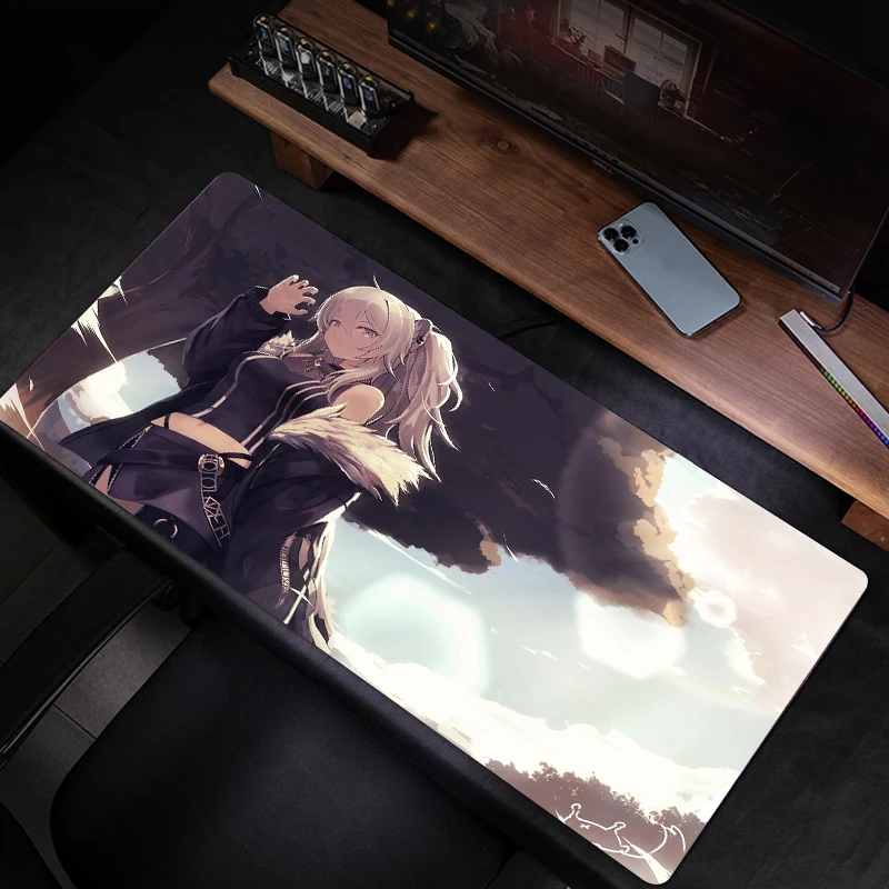 

Mouse Mat Anime Hentai Mouse Pad Large 900X400 Kawaii Desk Mat Hololive Xxl Extended Pad Cute Pink Gaming Mousepad Tiger Esports