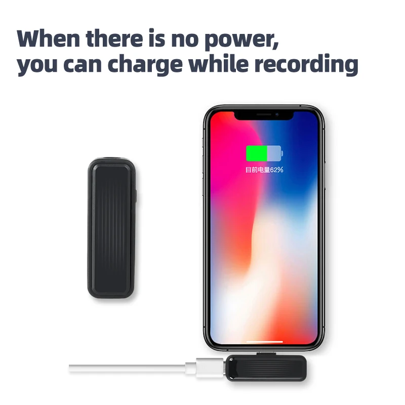 Новый 2 4G петличный беспроводной микрофон для iPhone Android Phone Youtube Facebook прямая