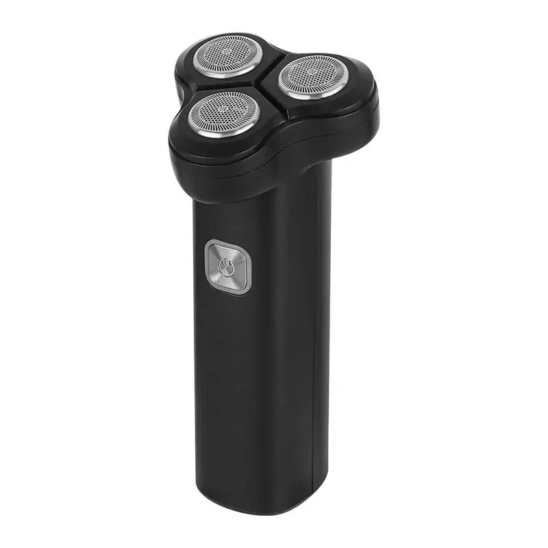 

Mens Electric Razor Travel Razor Men Electric Razor Men Sharp Three Knives Continuous Battery Life USB Charging Self-sharpening