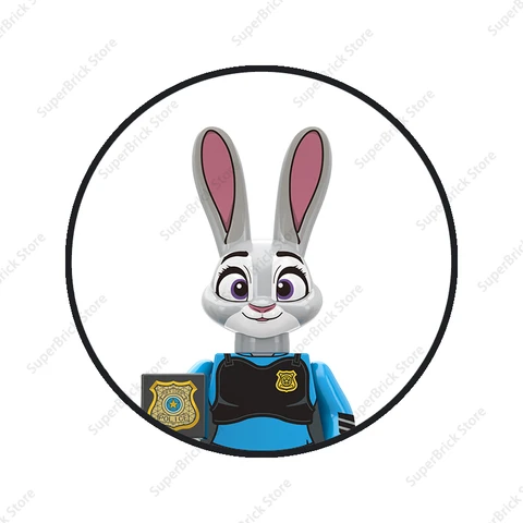 SLUBAN Мини-фигуры Zootopia 2