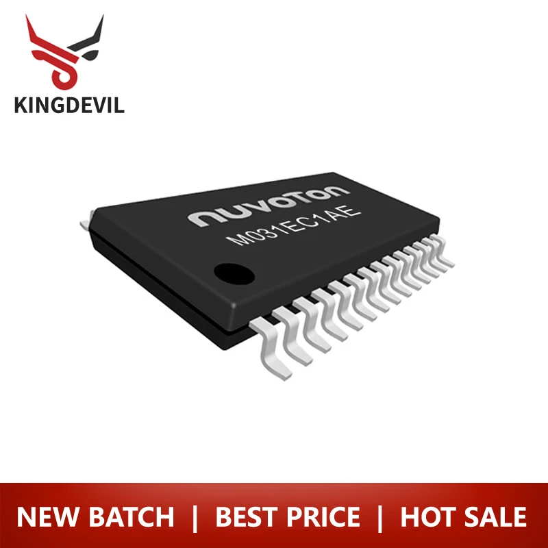 

Original Genuine M031EC1AE TSSOP28 M031 Series Microcontrollers Arm Cortex-M0 MCUs Single Chip micro controller TSSOP-28