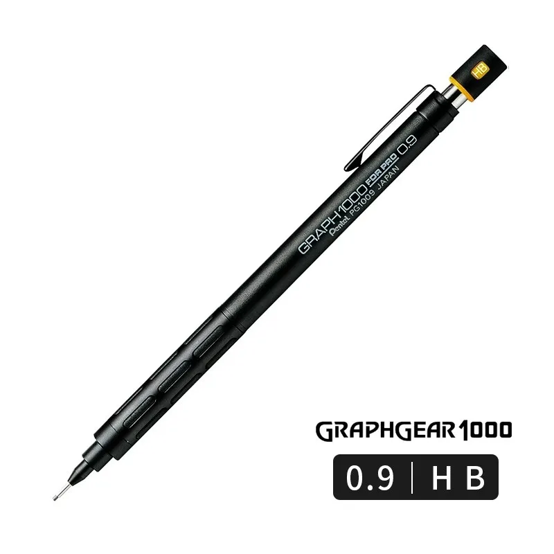 

Механический карандаш Pentel GRAPH PG 1000 черный 0,3 мм