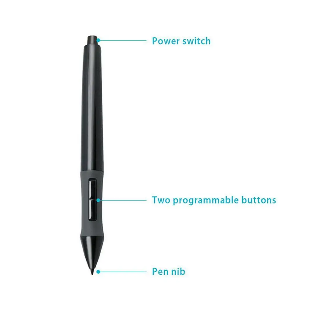 Портативный перезаряжаемый цифровой стилус PEN68 для Huion