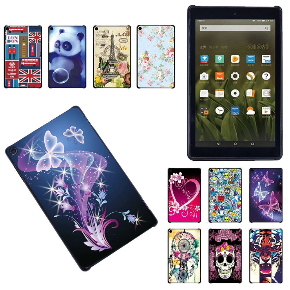 Tablet Case for Fire 7/ HD 8 (6th 7th 8th 10th) Plus 2020/ HD 10(5th 7th 9th 11th)Plus Gen 2021 Printed Old Image Series Cover