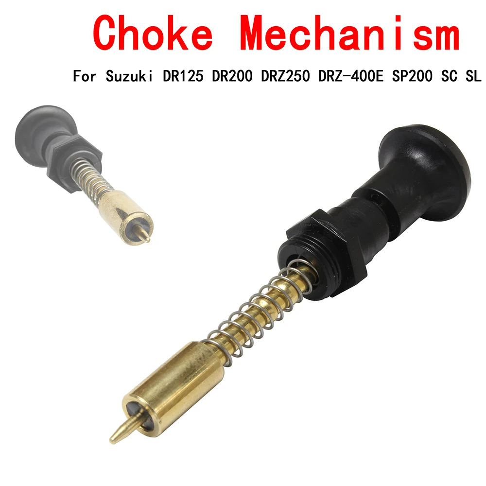 

Mikuni Carburetor Throttle Valve Assembly Suzuki DR125 DR200 DRZ250 DRZ-400E SP200 SC SL Handle Manual Valve Control Switch
