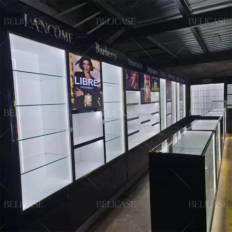 Индивидуальный дизайн.Дизайн парфюмерии косметики Morden Mall тестер счетчик витрина